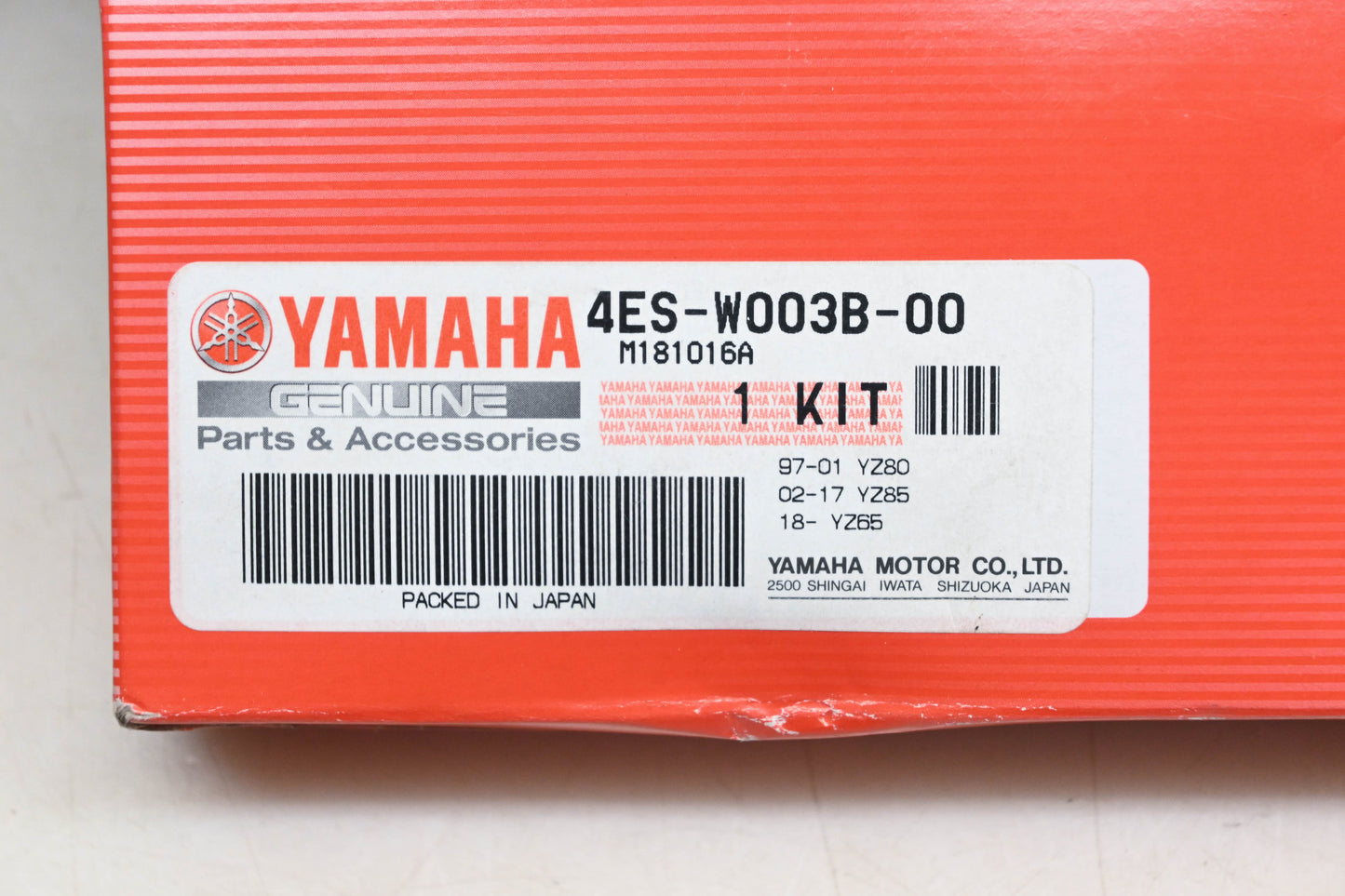 New OEM Yamaha 4ES-W003B-00-00 Front Fork Seal Kit NOS