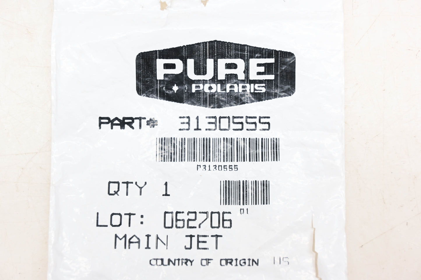 New OEM Polaris 3130555 Main Jet #511 NOS
