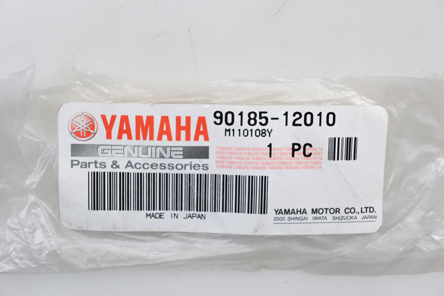 New OEM Yamaha 90185-12010-00 Self Locking Nut NOS