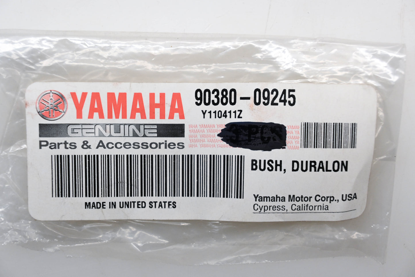 New OEM Yamaha 90380-09245-00 Duralon Bushing NOS