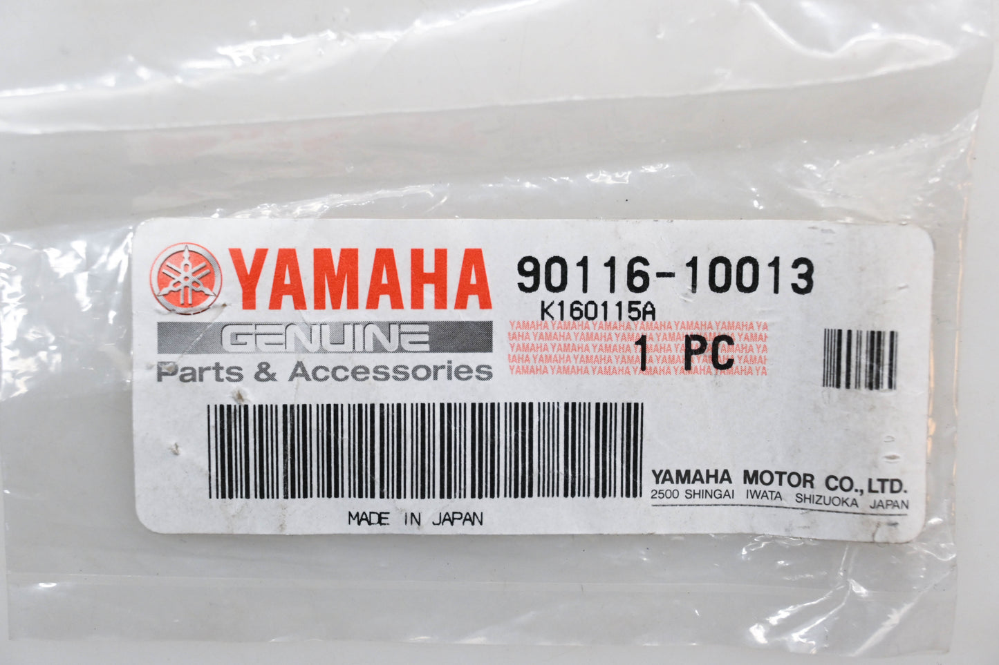 New OEM Yamaha 90116-10013-00 Wheel Stud NOS