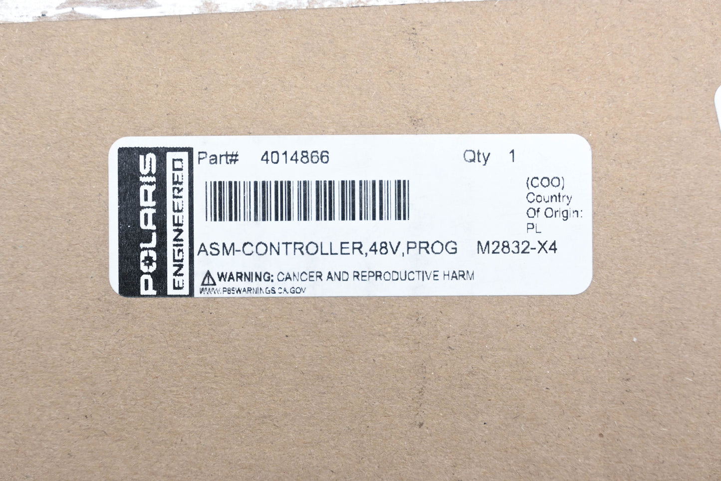 New OEM Polaris 4014866 Ranger EV SevconGen4 48v 650a Electric Motor Controller NOS
