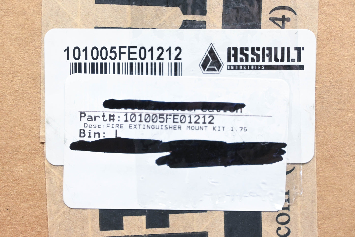 Assault 101005FE01212 Quick Release UTV Fire Extinguisher 1.75 Clamp Kit NOS