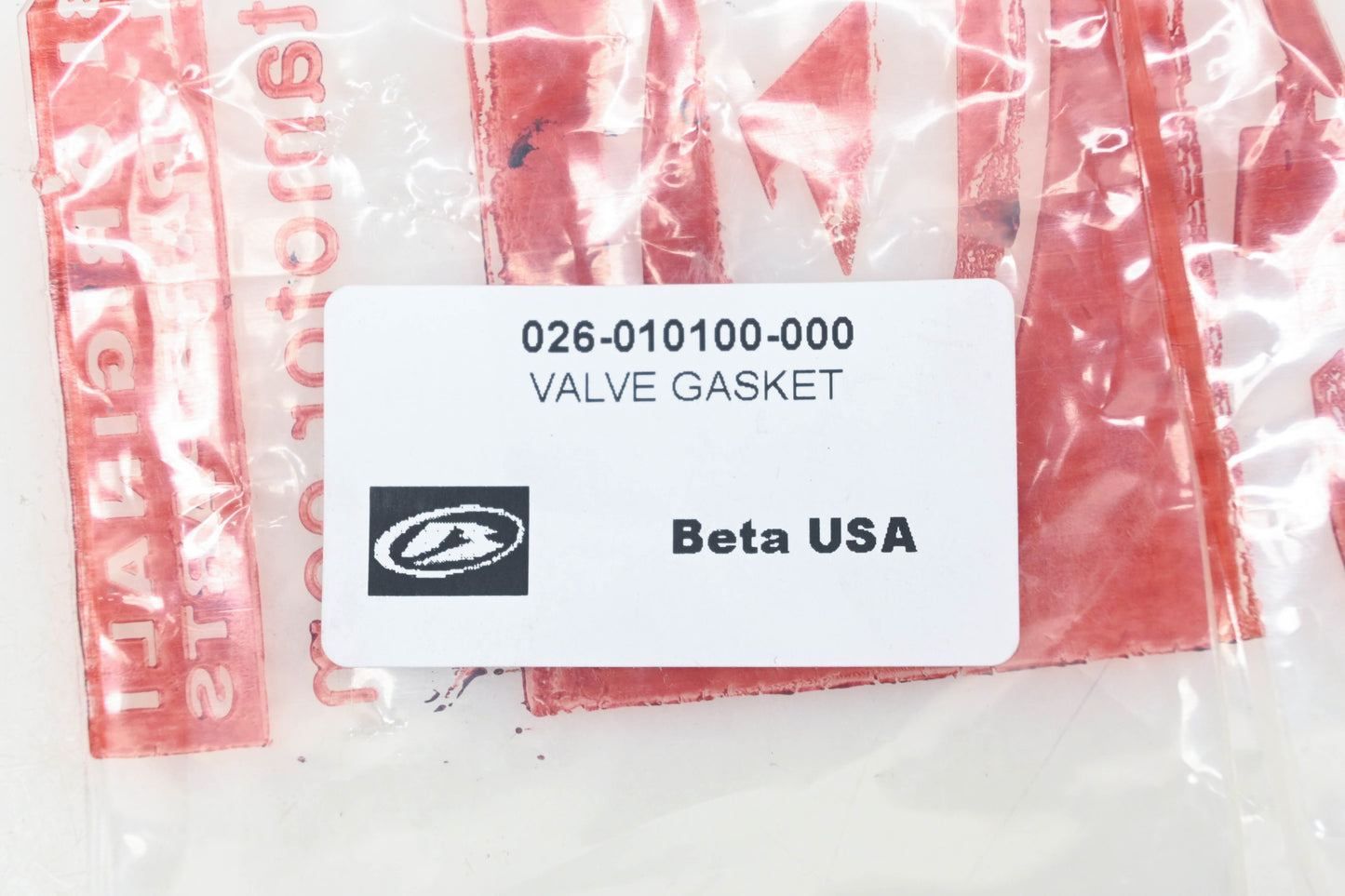 Beta 026-010100-000 Valve Gasket NOS