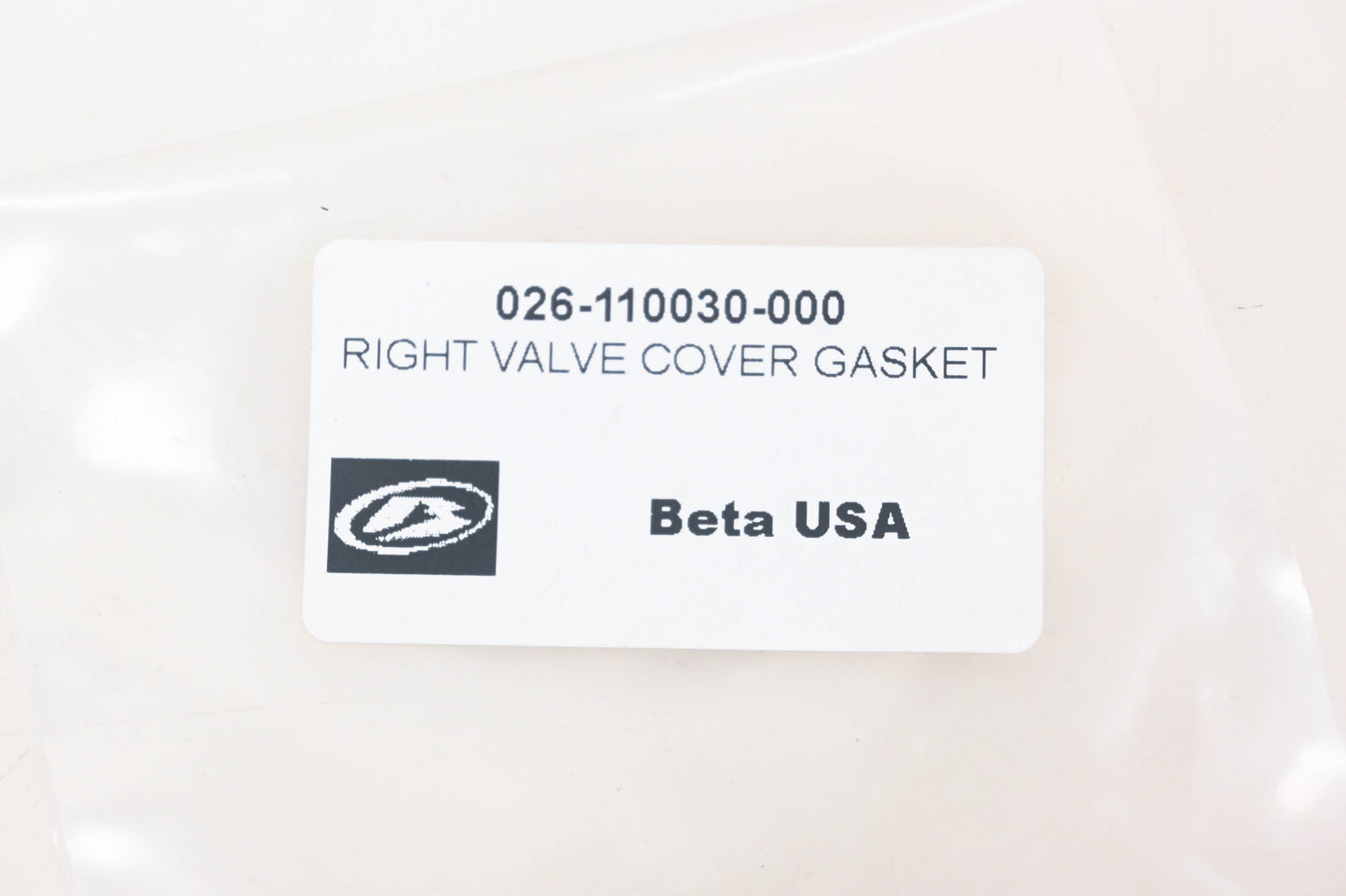 Beta 026-110030-000 Right Valve Cover Gasket NOS
