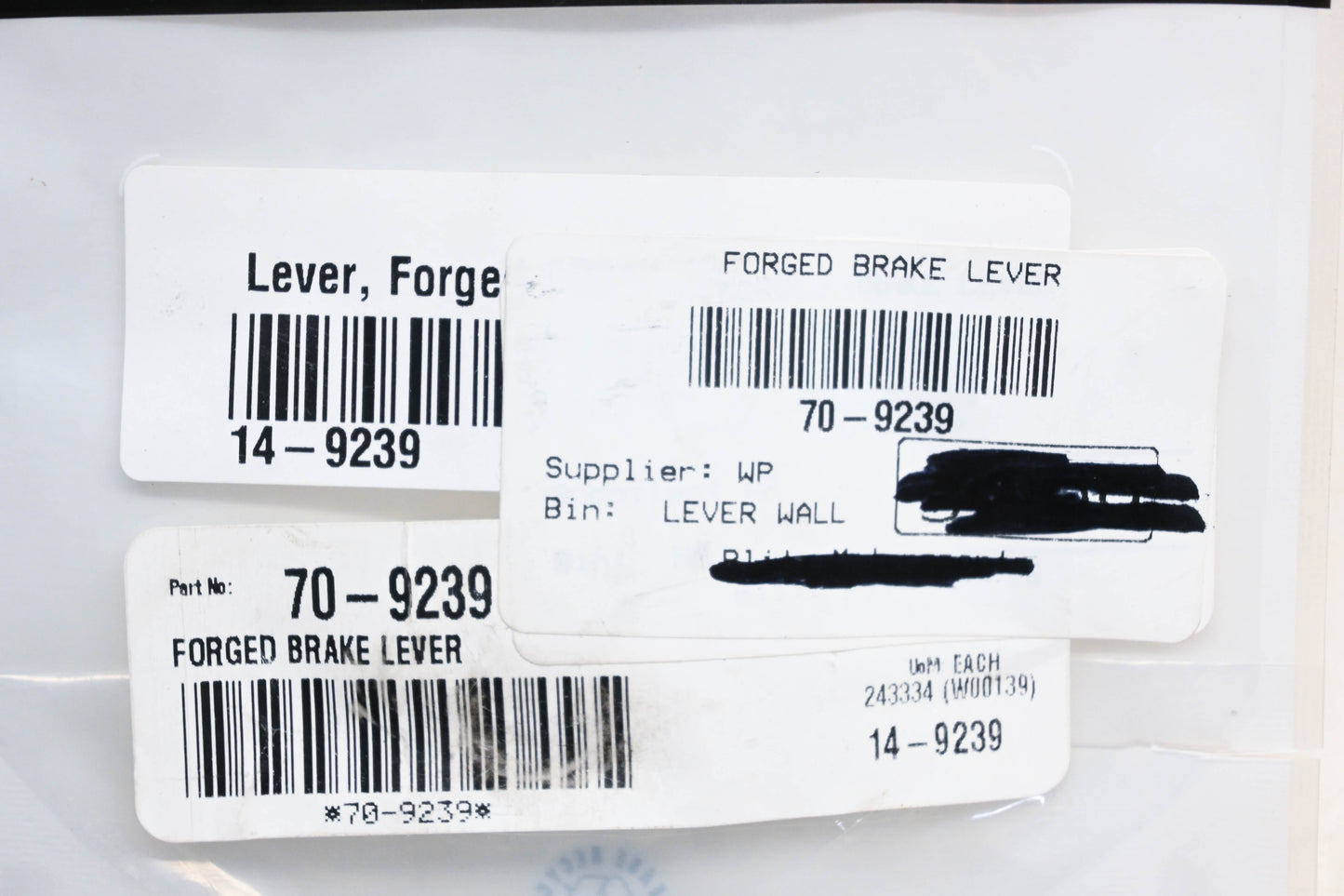 Motion Pro 14-9239, 70-9239 Forged Brake Lever NOS