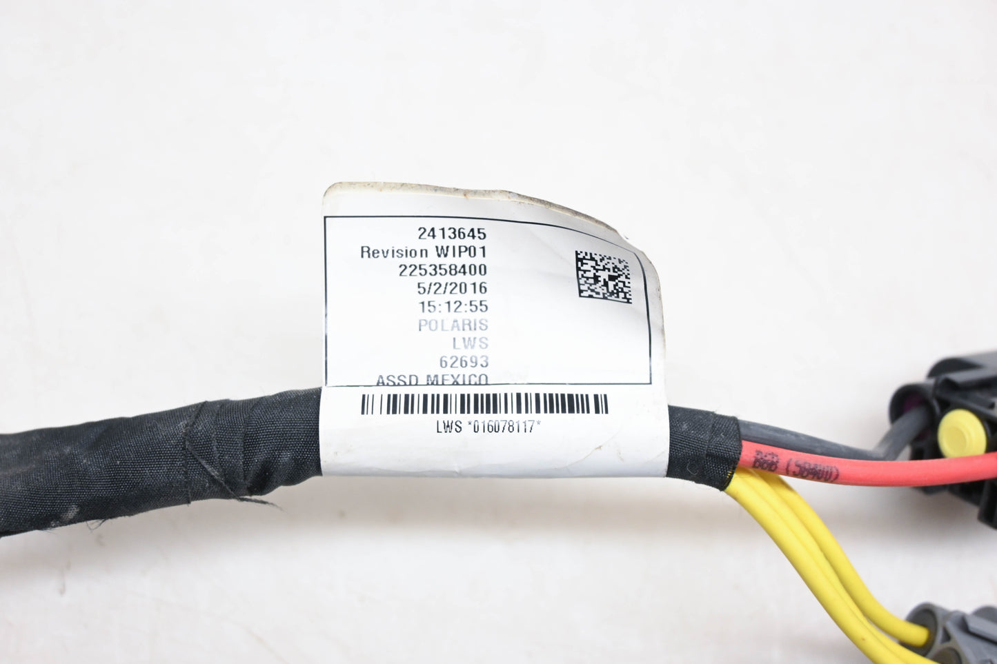 New OEM Polaris 2413645 Regulator Harness NOS