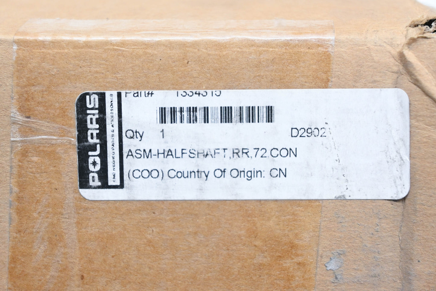 New OEM Polaris 1334315 Right Rear Half Shaft Axle Assembly NOS
