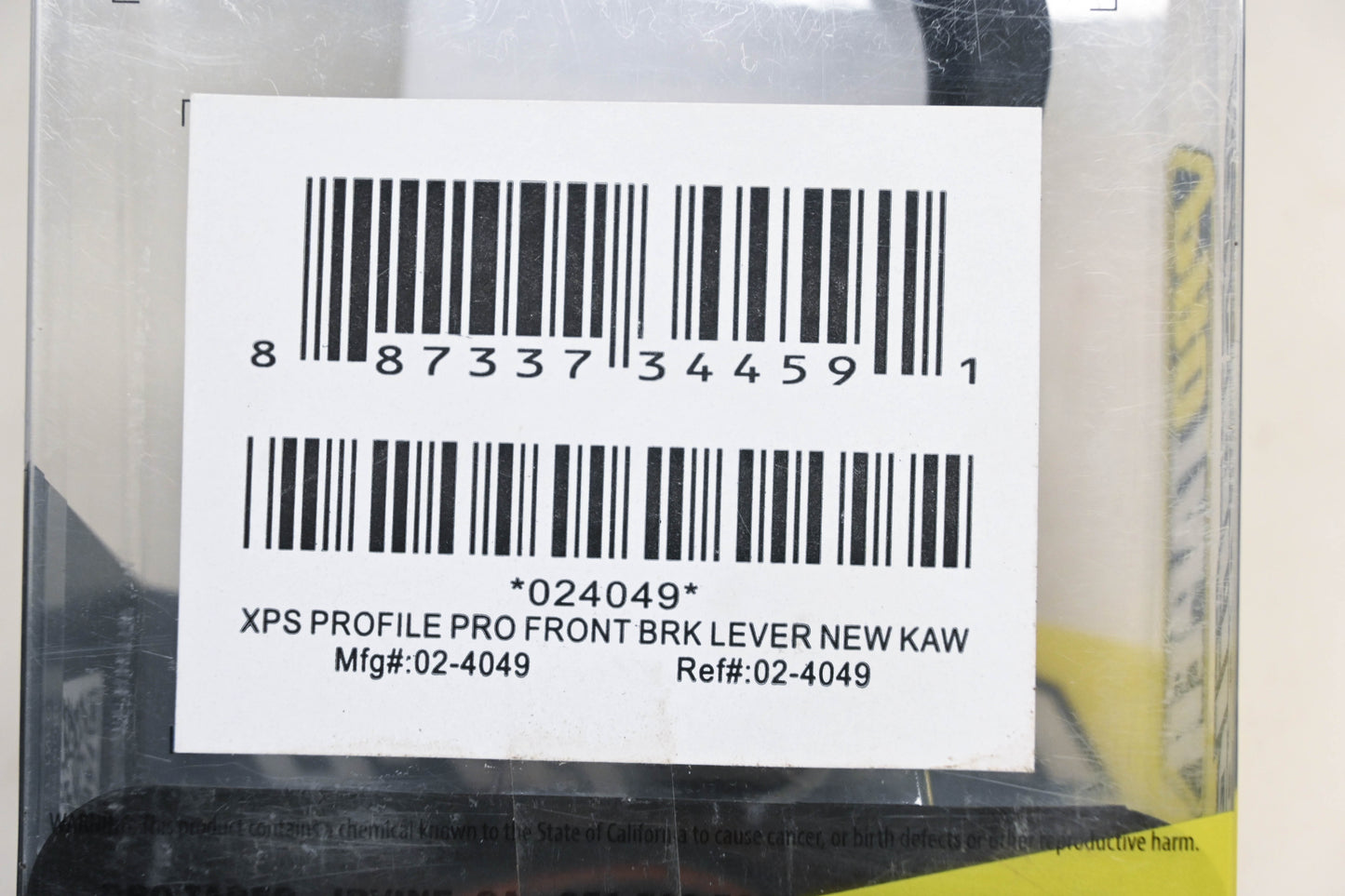 Pro Taper 02-4049, 024049 Black XPS Profile Front Brake Lever NOS