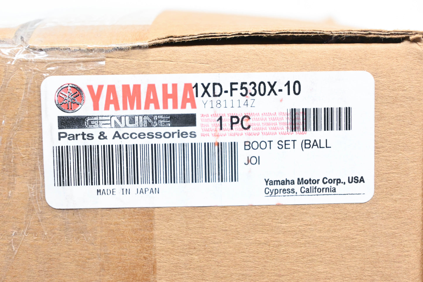 New OEM Yamaha 1XD-F530X-10-00 Ball Joint Boot Kit NOS
