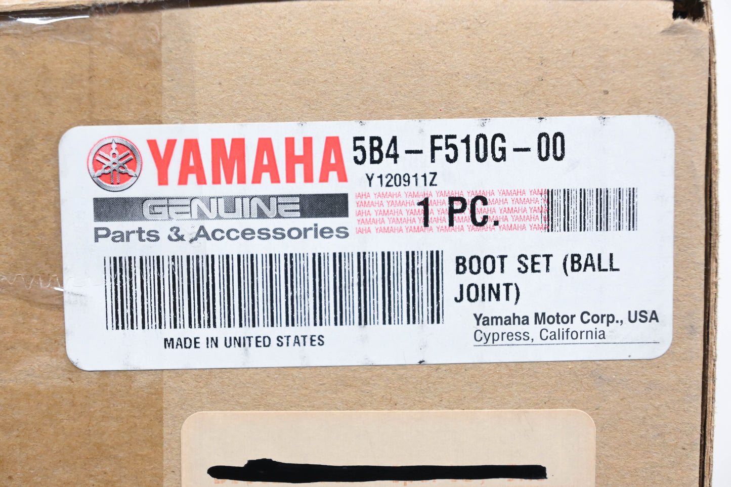 New OEM Yamaha 5B4-F510G-00-00 Ball Joint Boot Kit NOS