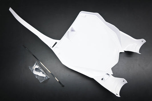 Cycra 1CYC-0991-42, 0520-2504 White Front Number Holder Panel NOS