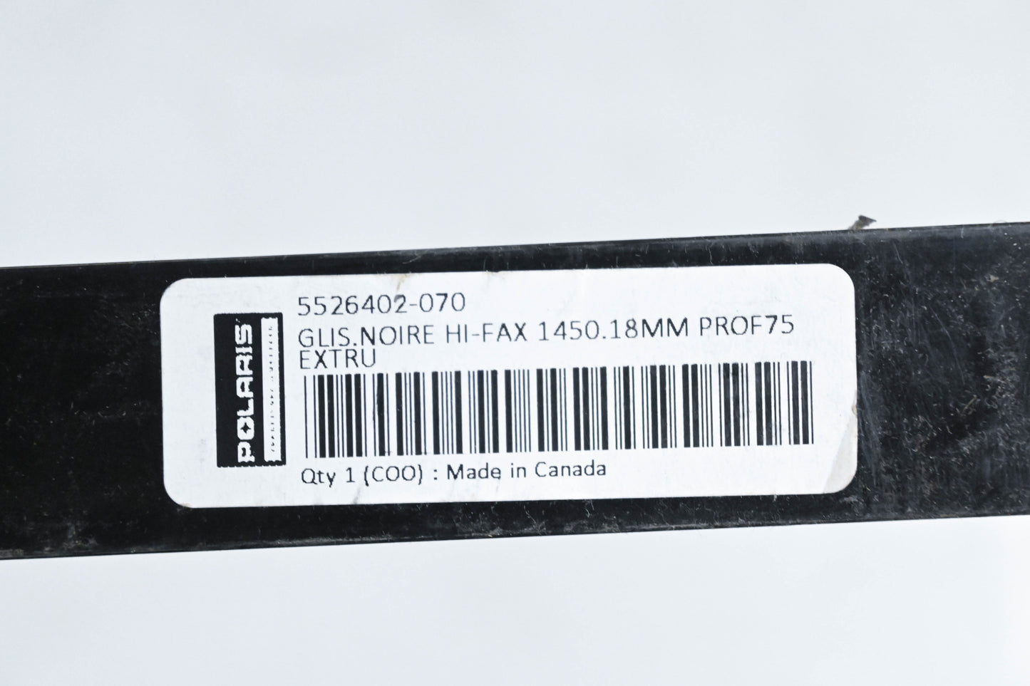 New OEM Polaris 5526402-070 Black 56" Slide Bar NOS