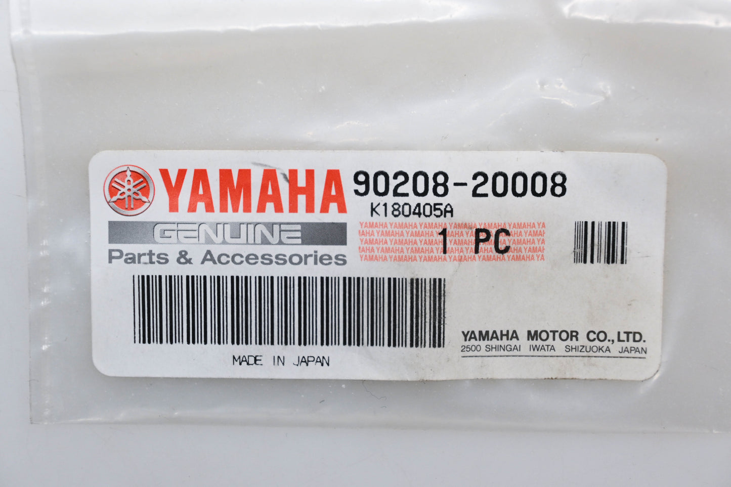 New OEM Yamaha 90208-20008-00 Spring Washer NOS