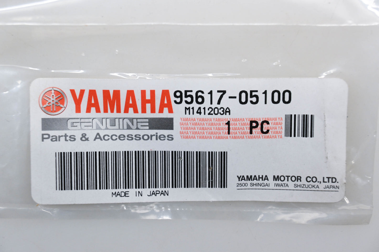 New OEM Yamaha 95617-05100-00 Locking Nut Qty 2 NOS