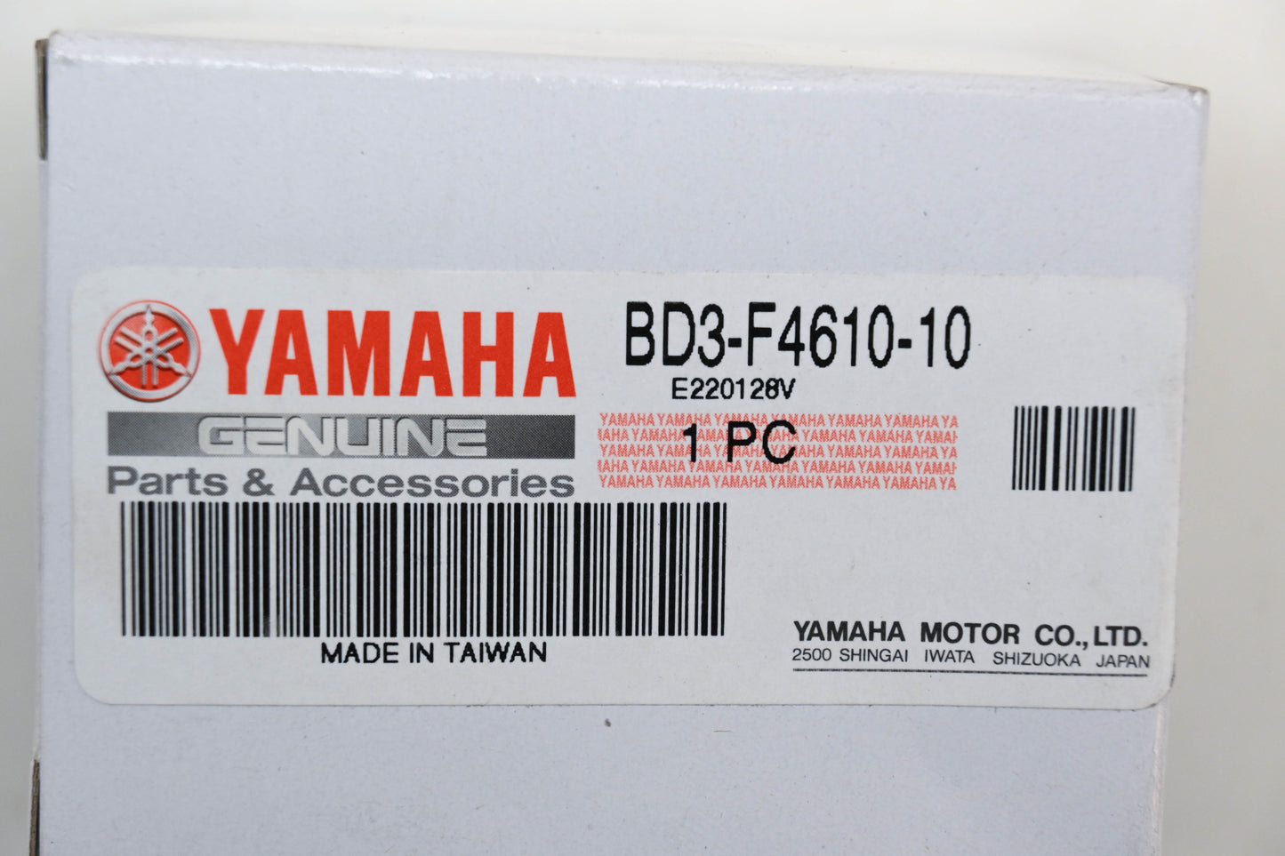 New OEM Yamaha BD3-F4610-10-00 Fuel Cap NOS