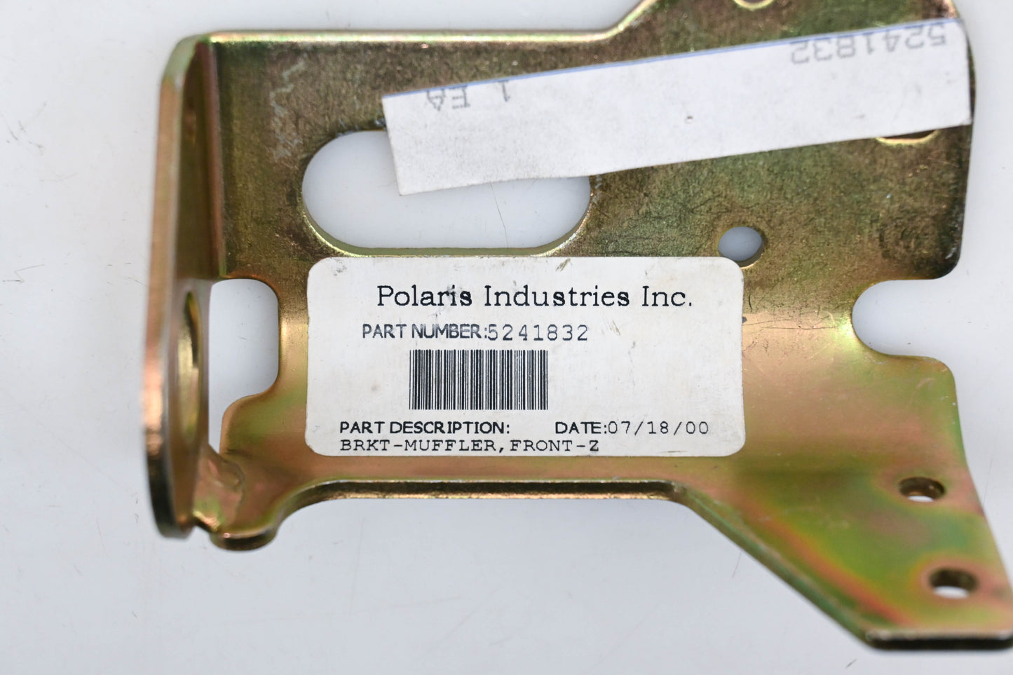 New OEM Polaris 5241832 Muffler Bracket NOS