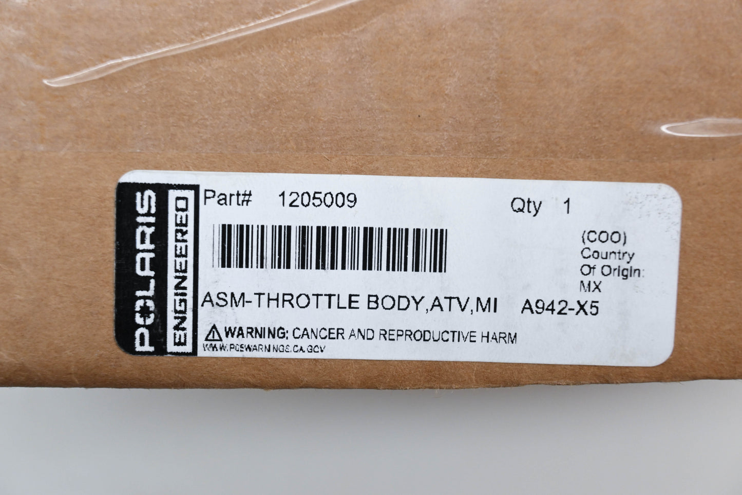 OEM Polaris 1205009 Mikuni Throttle Body Assembly
