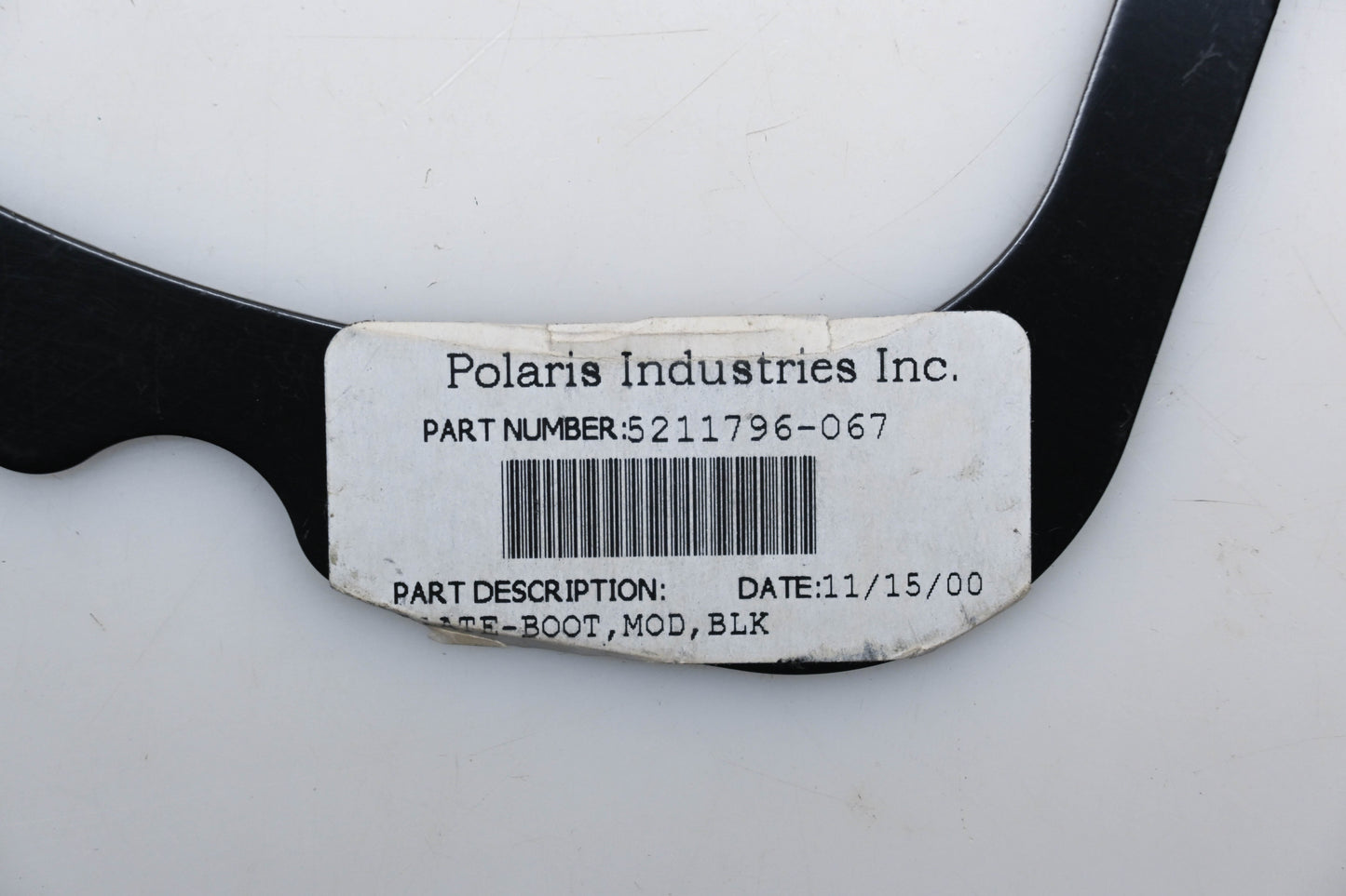 New OEM Polaris 5211796-067 Tie Rod Boot Plate NOS