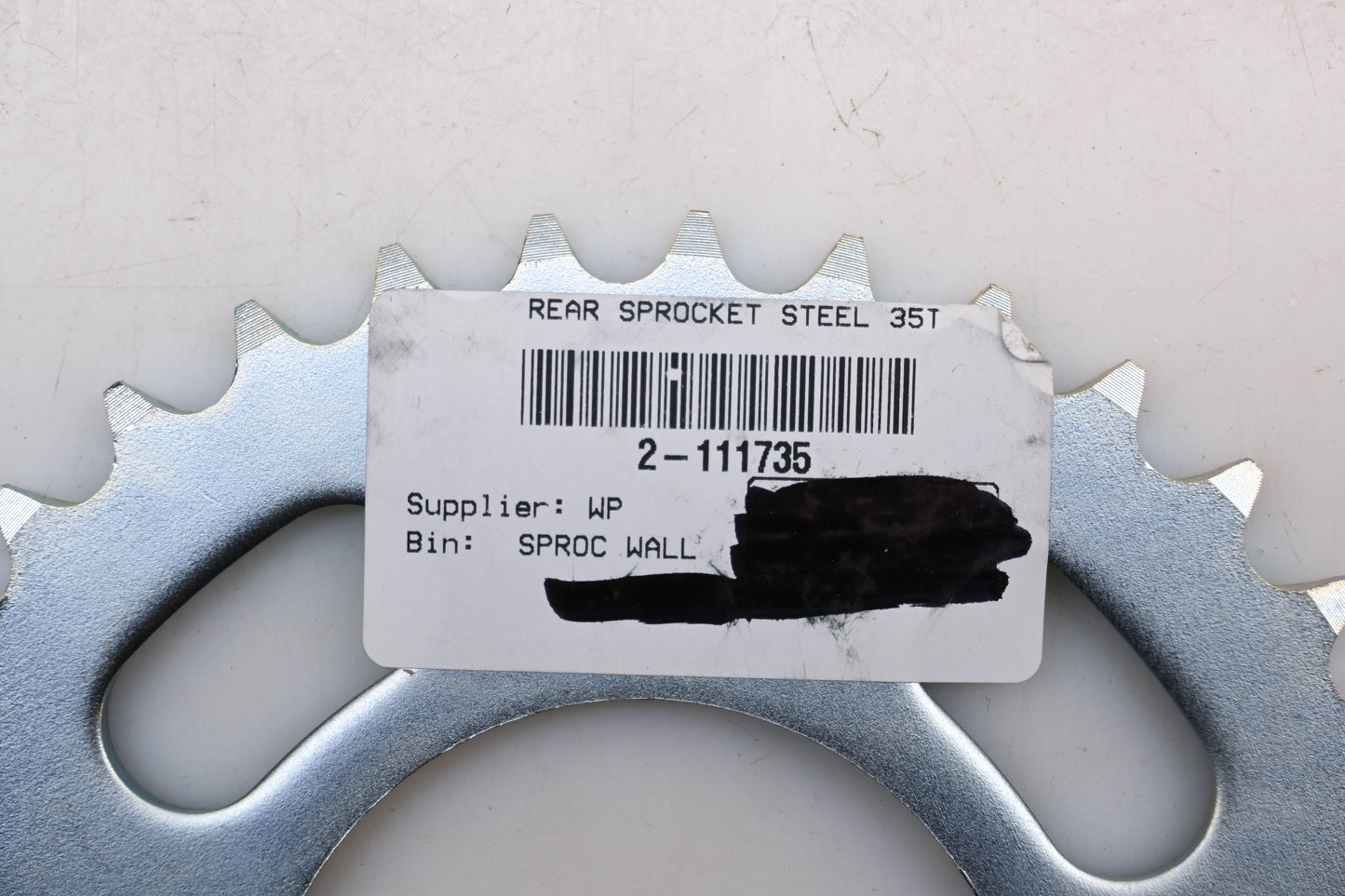 Sunstar 2-111735 Yamaha 35T Rear Steel Sprocket NOS