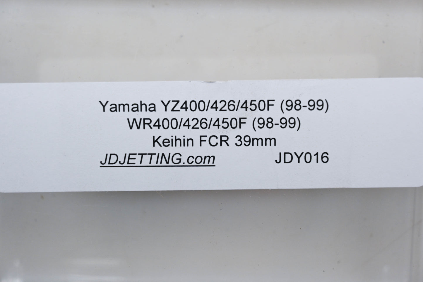 JD Jetting JDY016 High Performance Jet Kit NOS