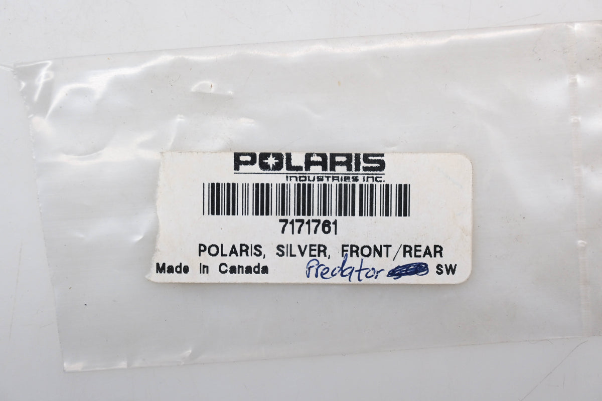 Polaris 7171761 Silver Front Decal NOS