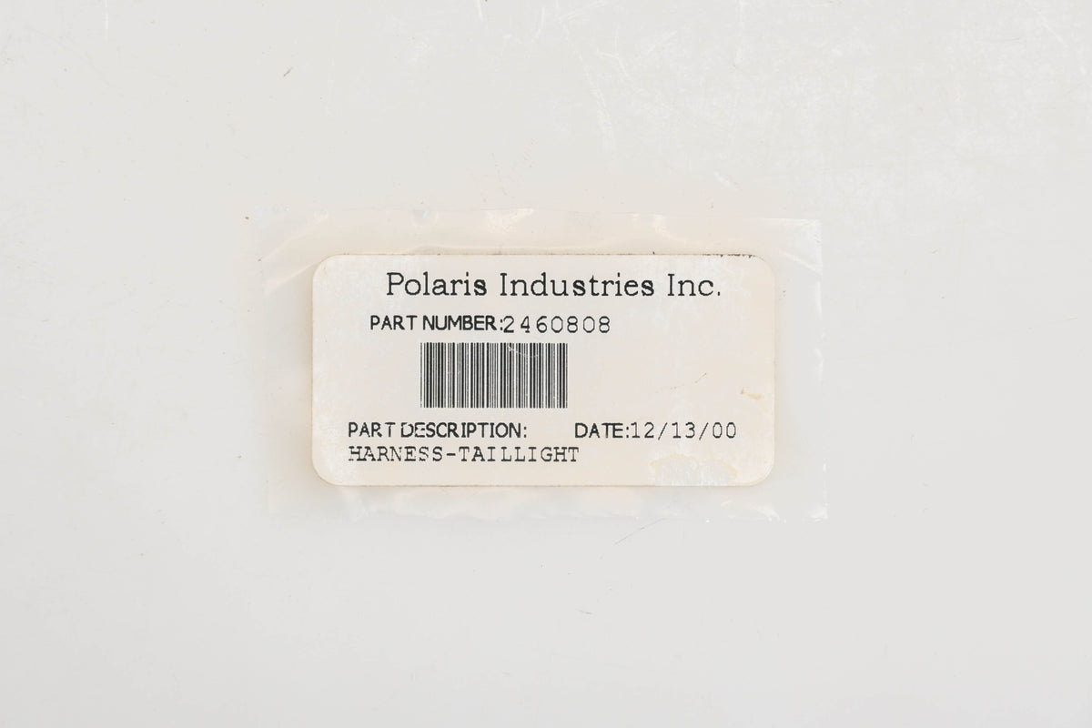 New OEM Polaris 2460808 Taillight Harness NOS