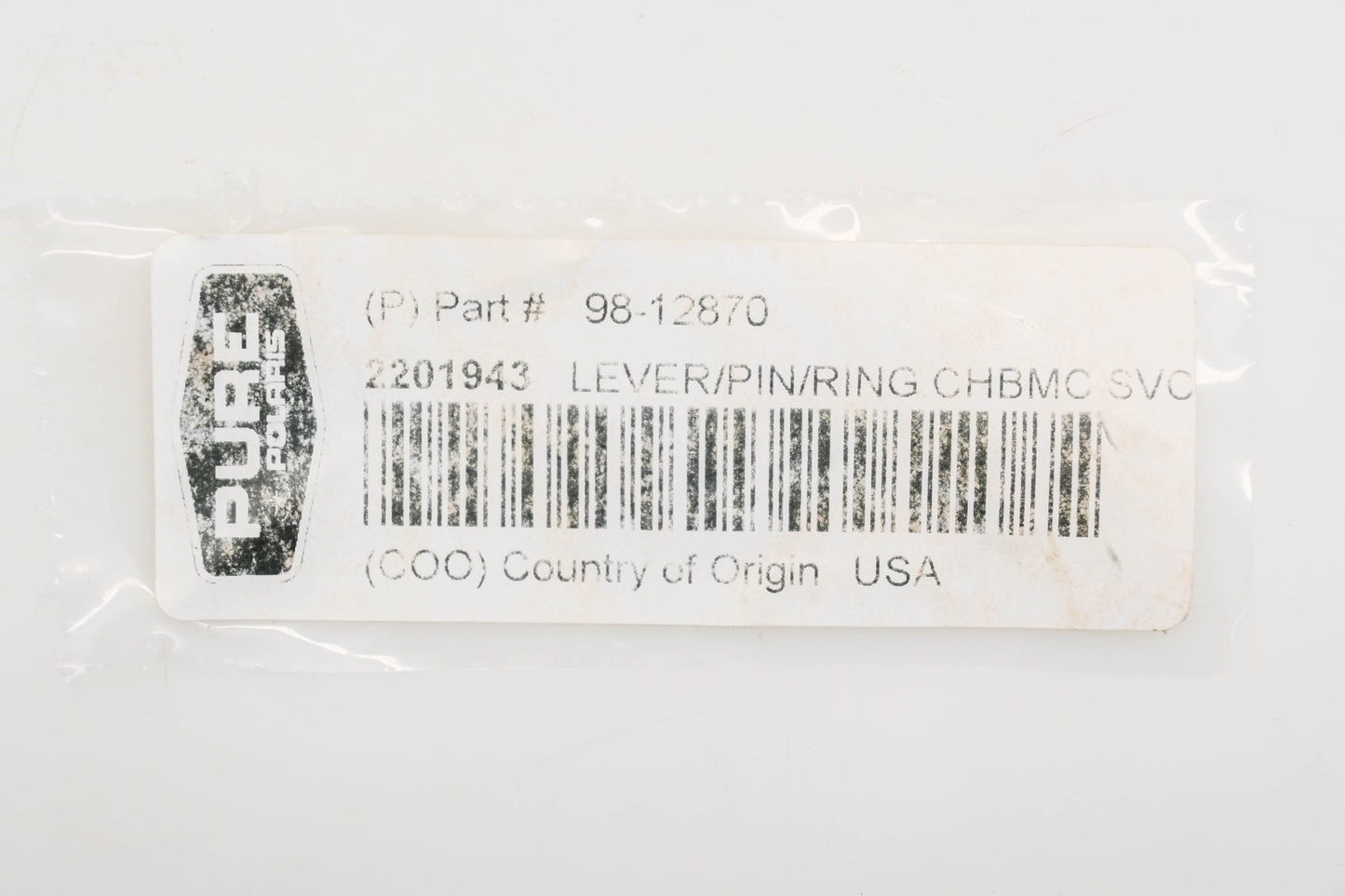 New OEM Polaris 2201943, 98-12870 Brake Lever Kit NOS