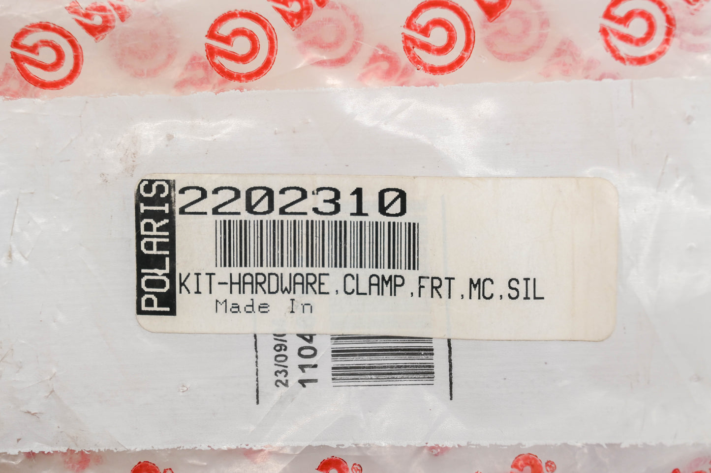 New OEM Polaris 2202310 Brembo Clamp Hardware Kit NOS