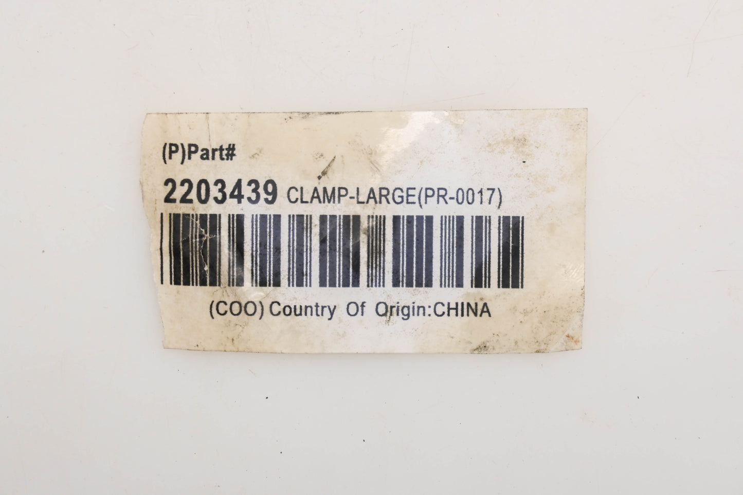 New OEM Polaris 2203439 Large Clamp NOS