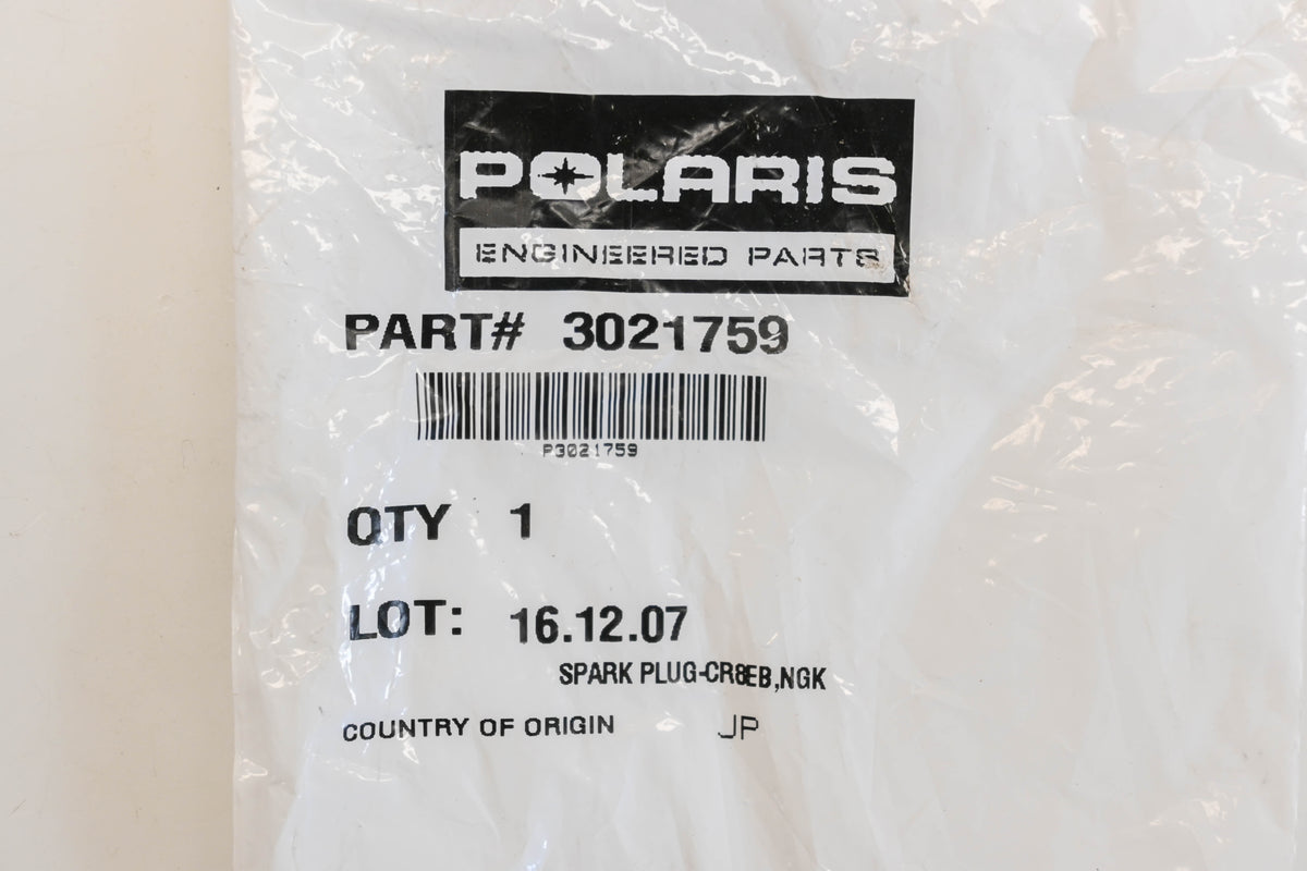 New OEM Polaris 3021759 NGK Spark Plug NOS