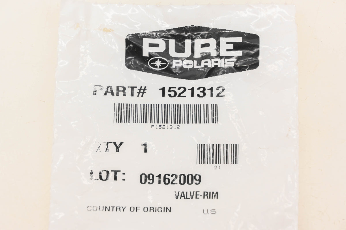 New OEM Polaris 1521312 Rim Valve NOS