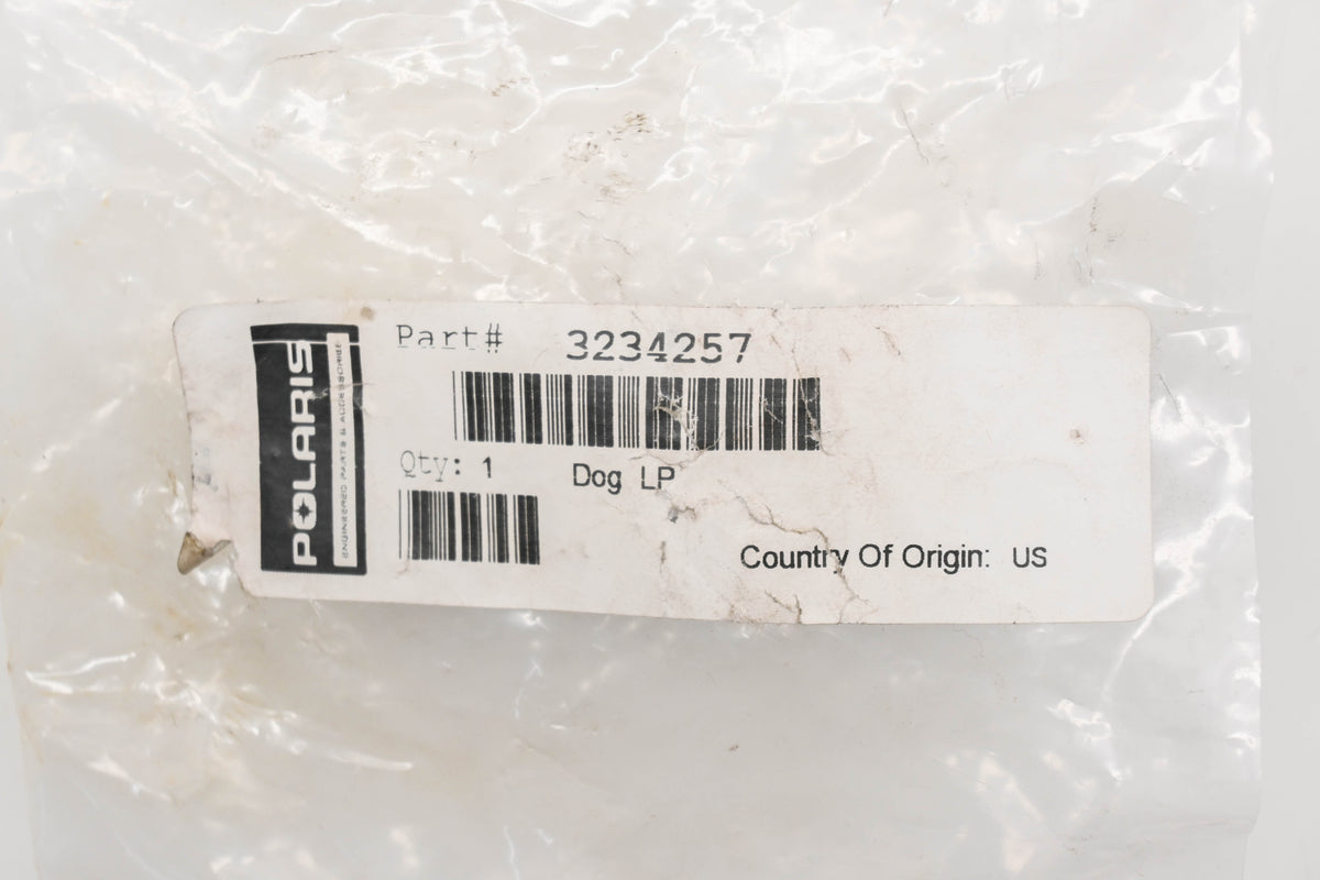 New OEM Polaris 3234257 Dog LP NOS