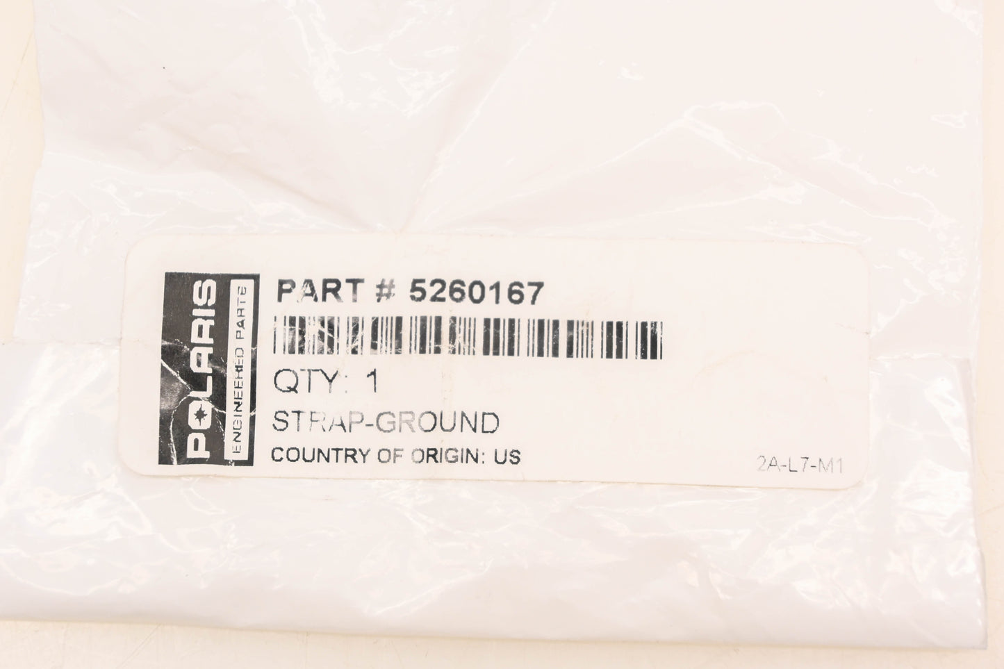 New OEM Polaris 5260167 Terminal Block Ground Strap NOS
