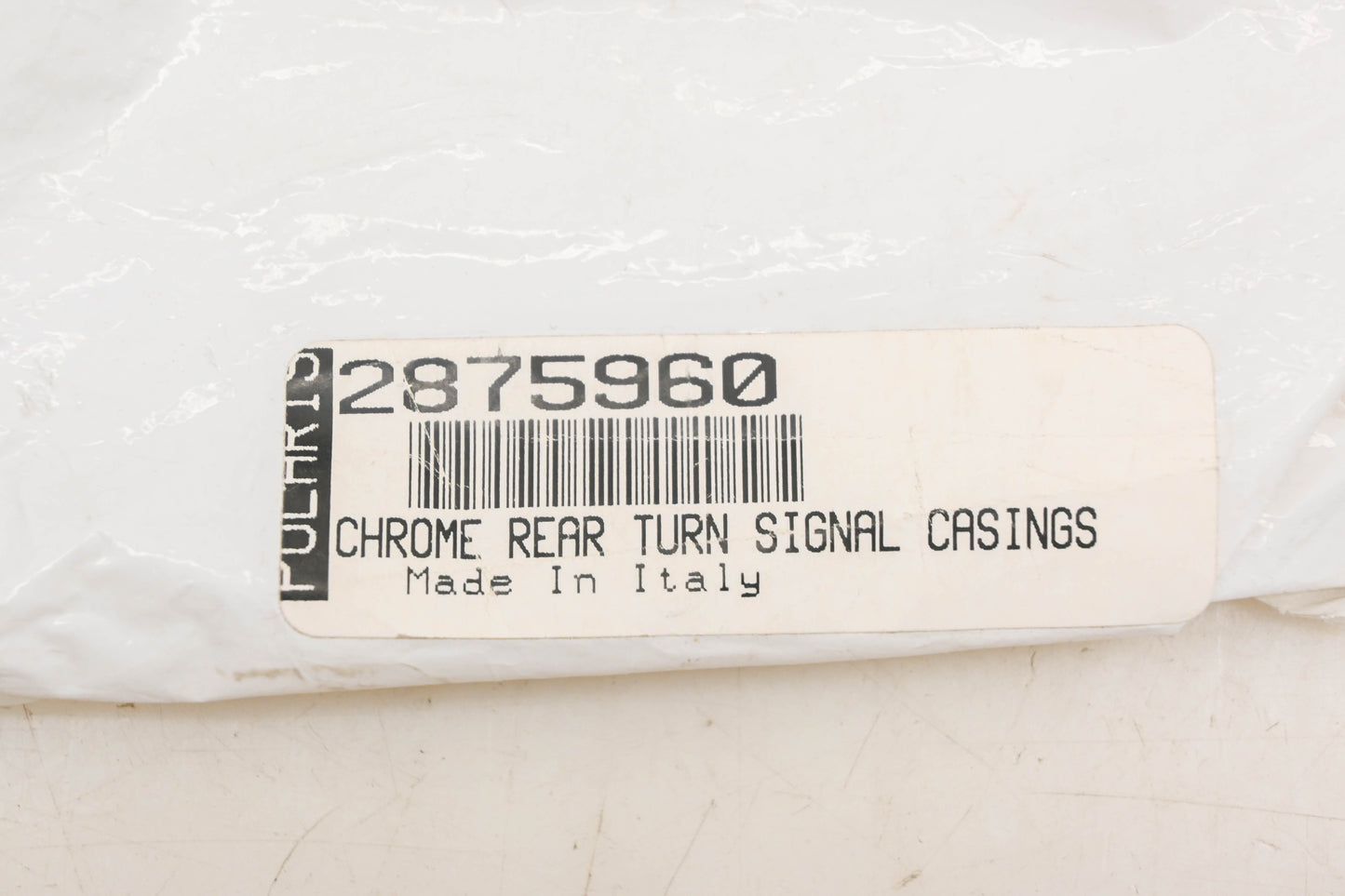 New OEM Polaris 2875960 Chrome Rear Turn Signal Casting NOS