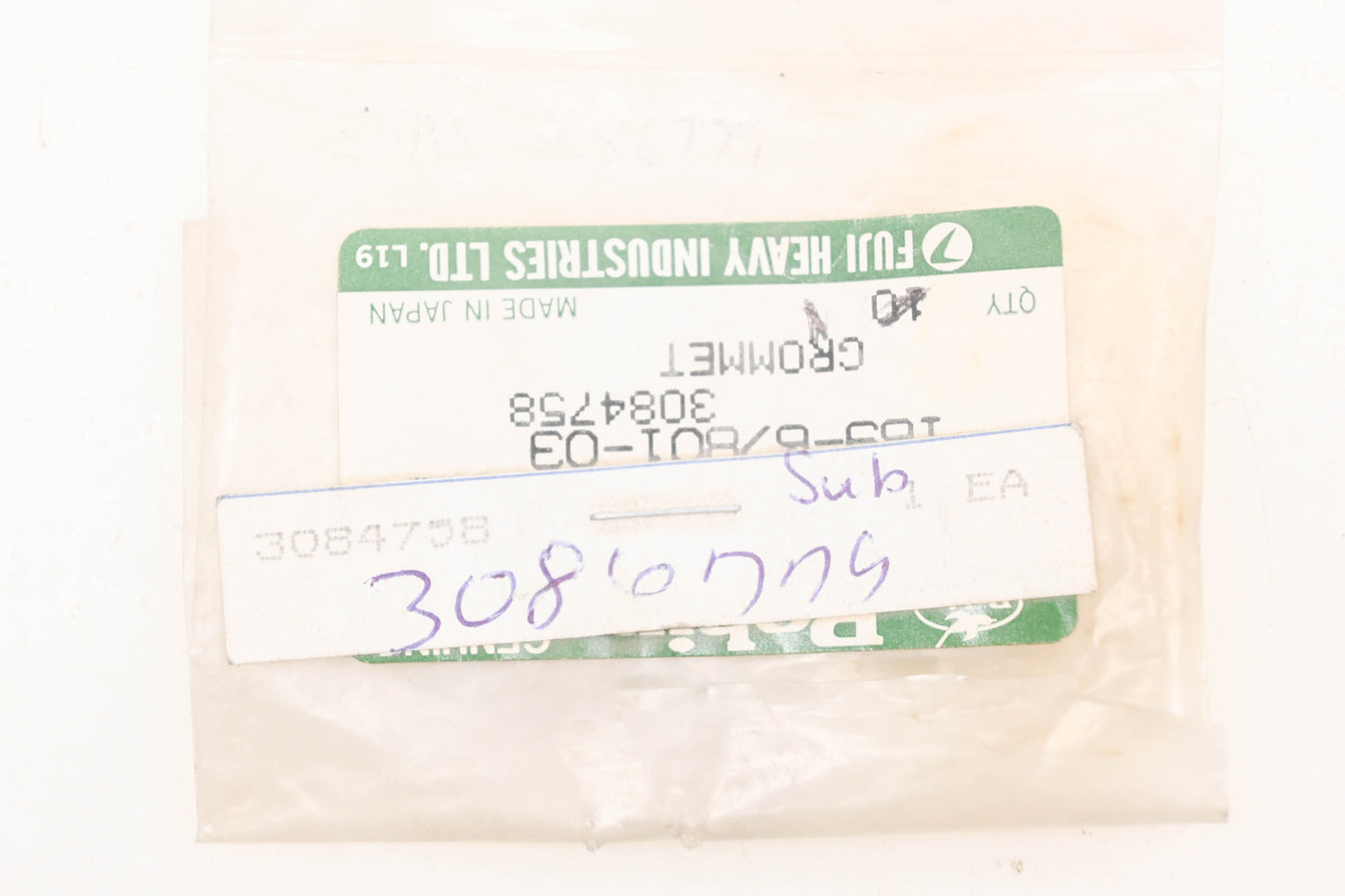 New OEM Polaris 3086779 Robin Grommet NOS