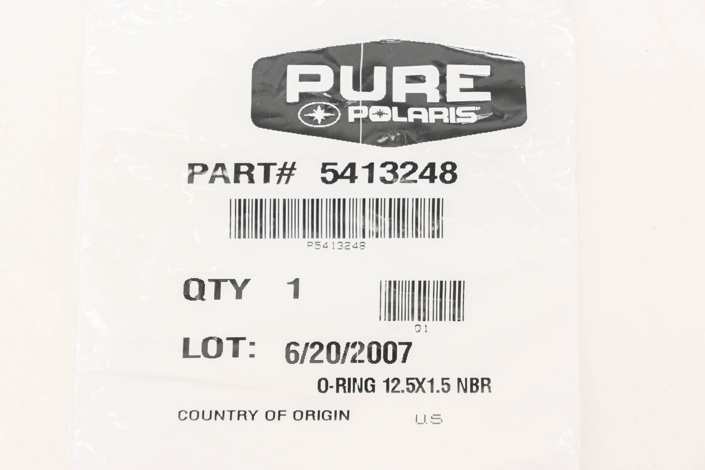 New OEM Polaris 5413248 O-Ring NOS