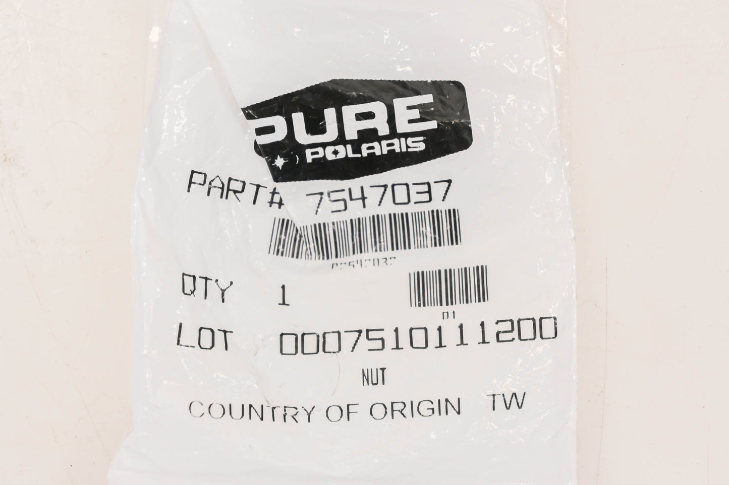 New OEM Polaris 7547037 Nuts Qty 3 NOS