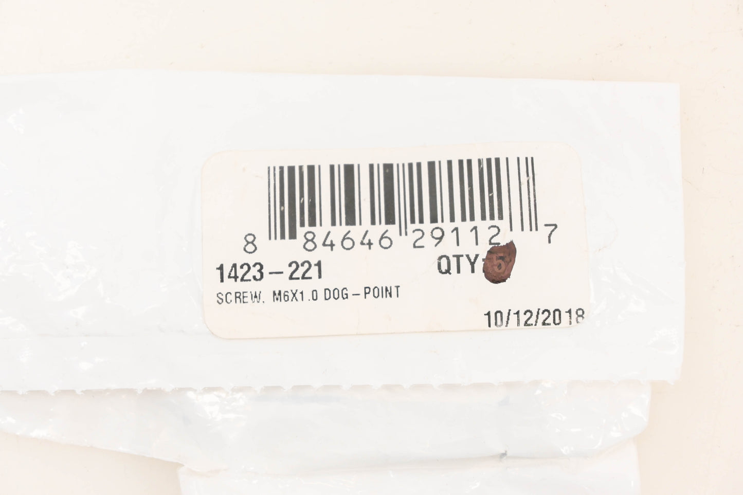 New OEM Arctic Cat 1423-221 Dog Point Screws Qty 3 NOS