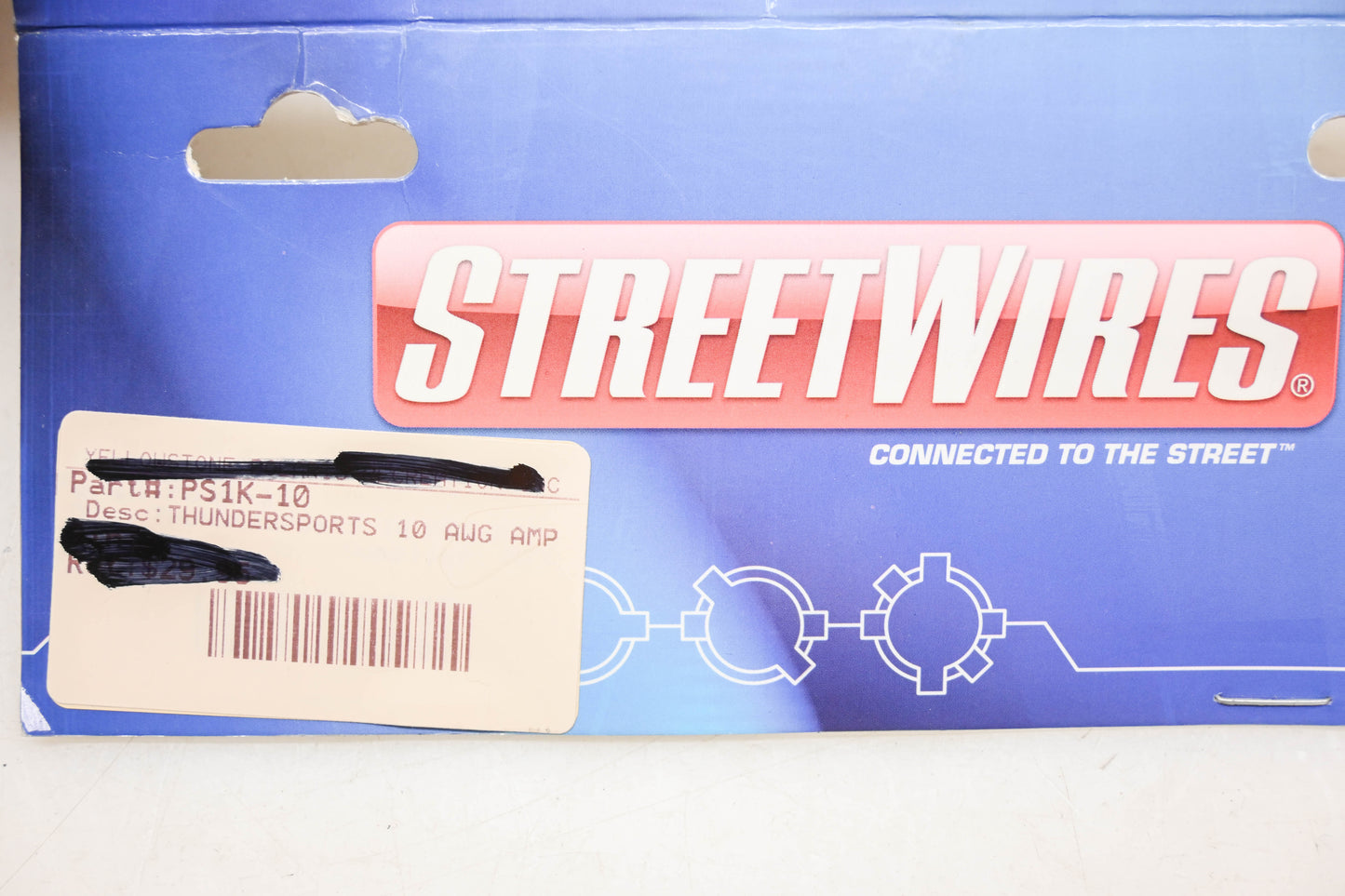 MTX Audio PS1K-10 Streetwires 10 AWG Amplifier Kit NOS