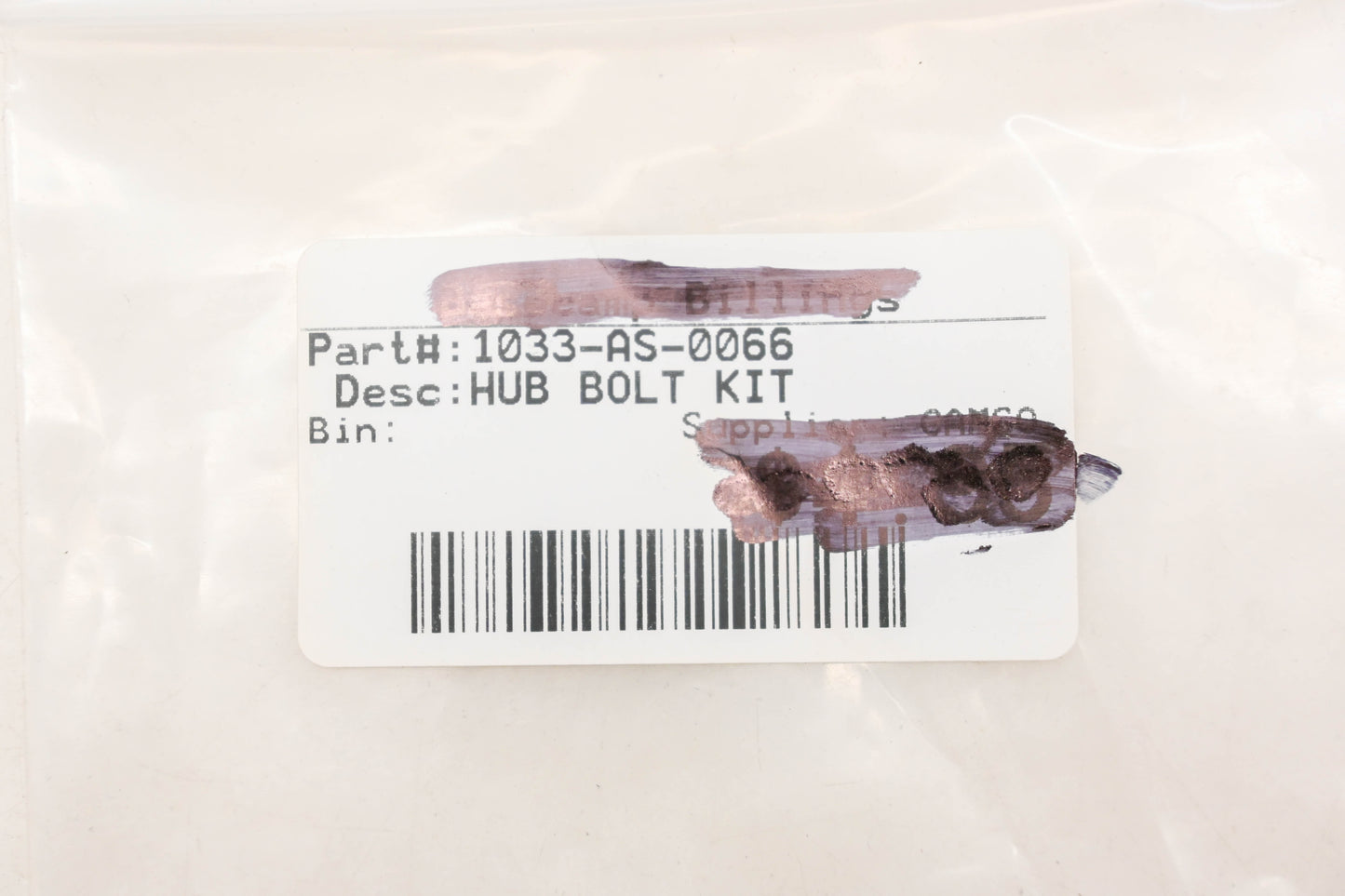 Camso 1033-AS-0066 Hub Bolt Kit NOS