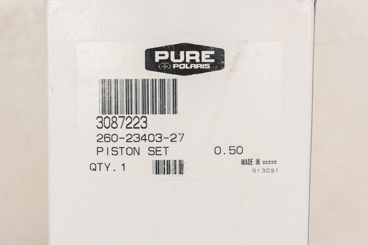 New OEM Polaris 3087223 Piston 0.50 Kit NOS