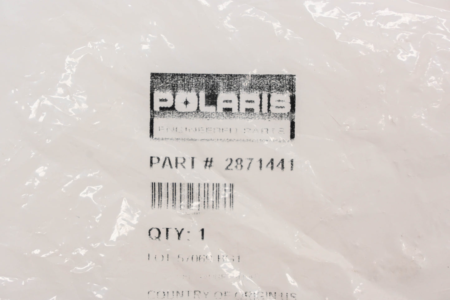 New OEM Polaris 2871441 Fuel Gauge Gas Cap NOS