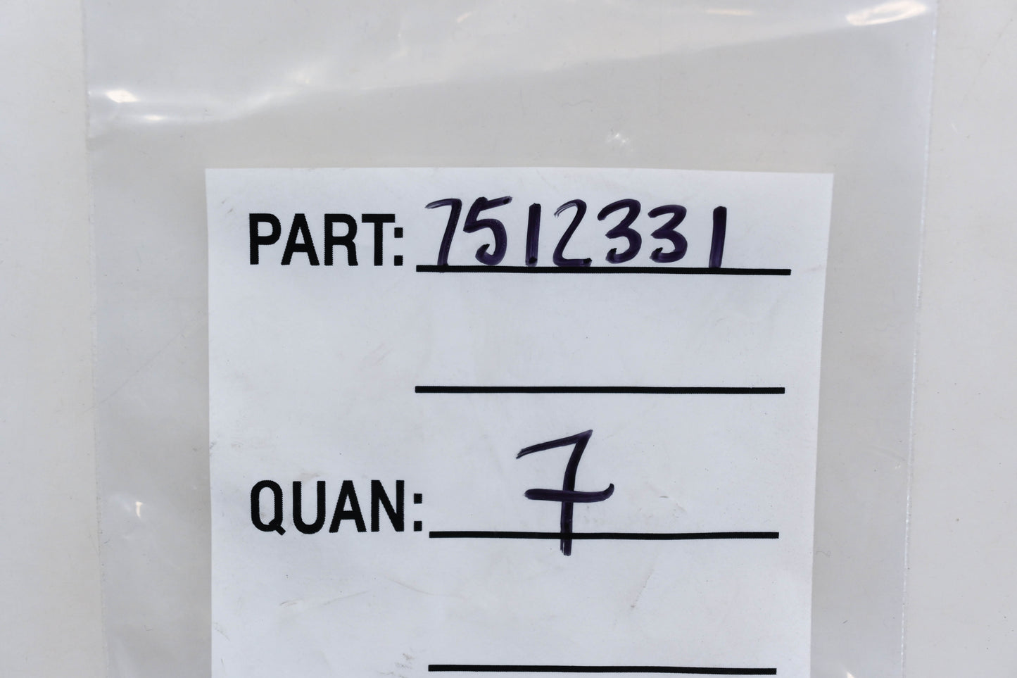New OEM Polaris 7512331 Carriage Bolts Qty 7 NOS