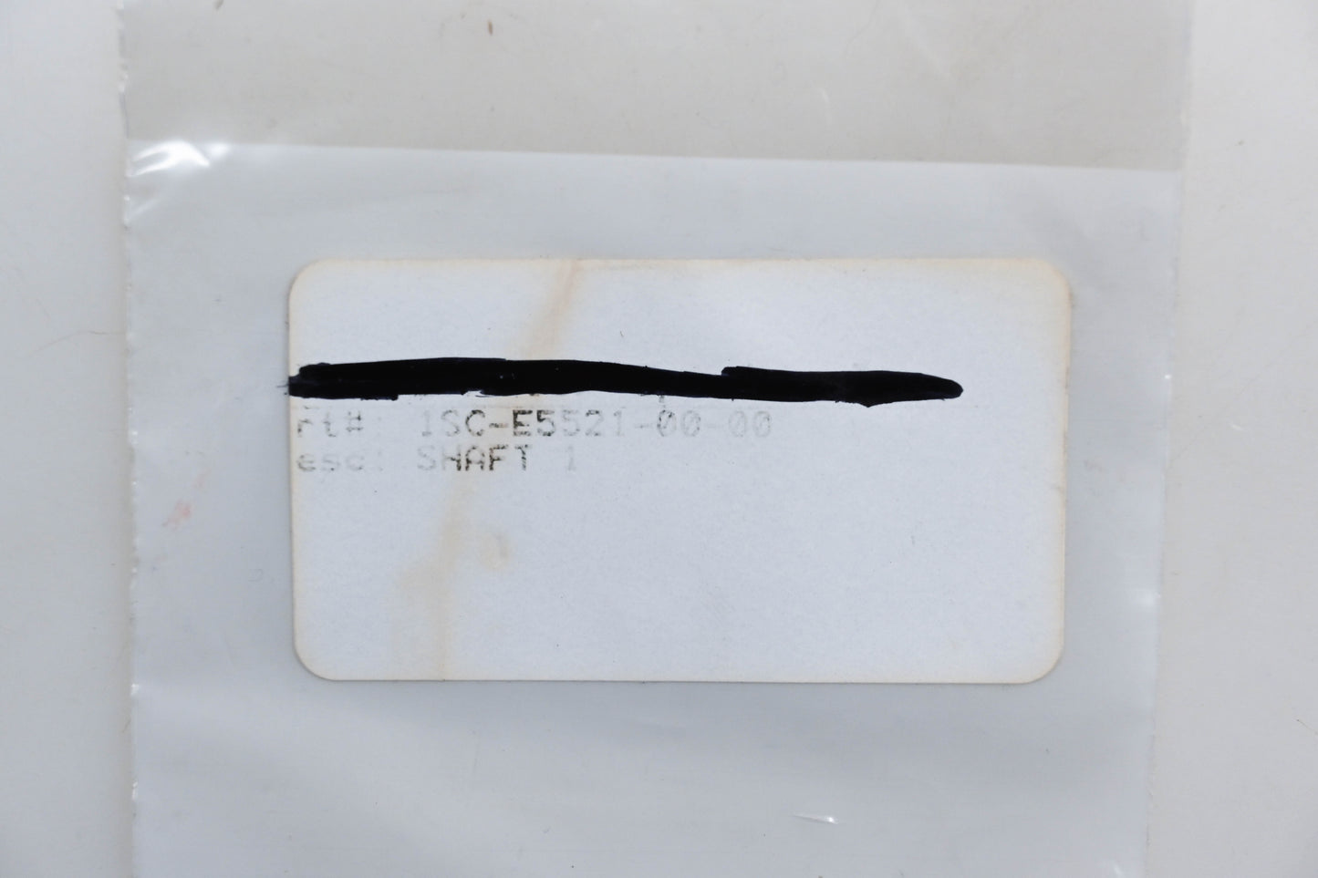 New OEM Yamaha 1SC-E5521-00-00 Shaft NOS