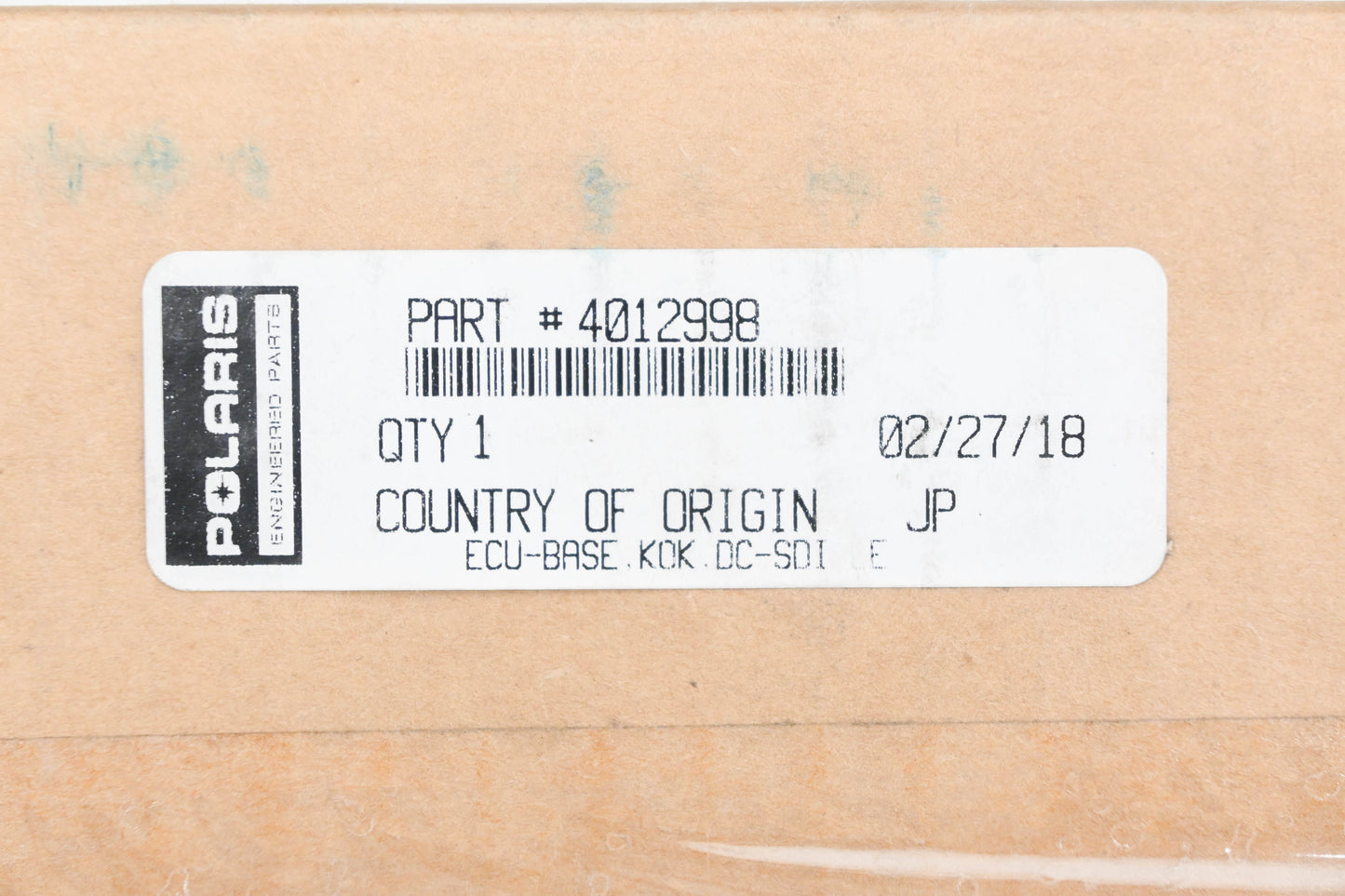 New OEM Polaris 4012998 ECU Module NOS