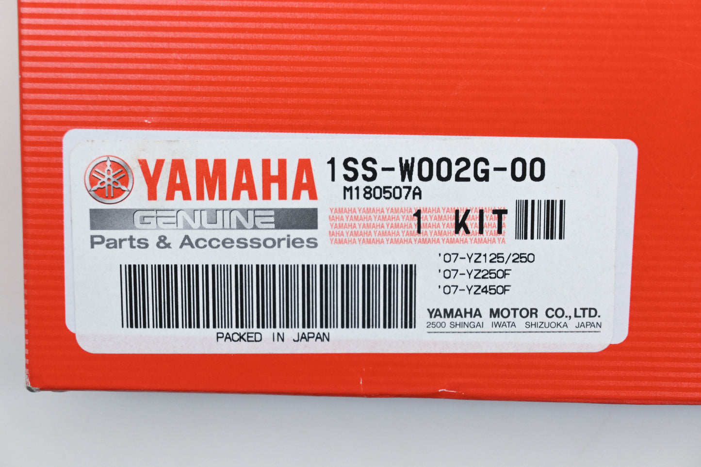 New OEM Yamaha 1SS-W002G-00-00 Shock Bearing Kit NOS