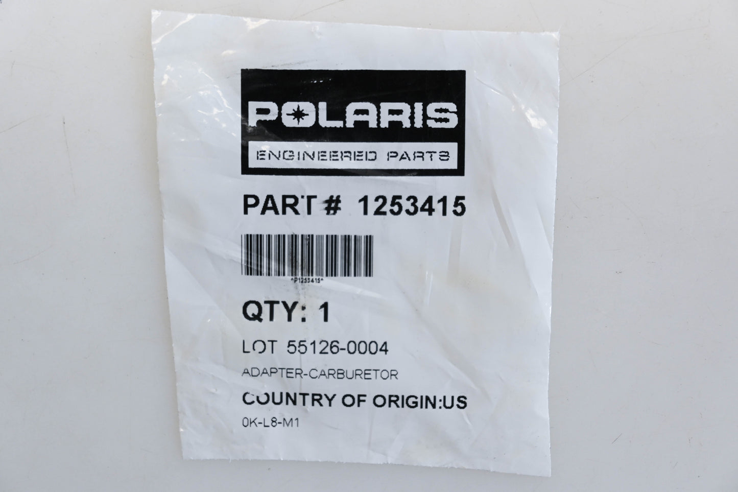 New OEM Polaris 1253415 Intake Manifold NOS