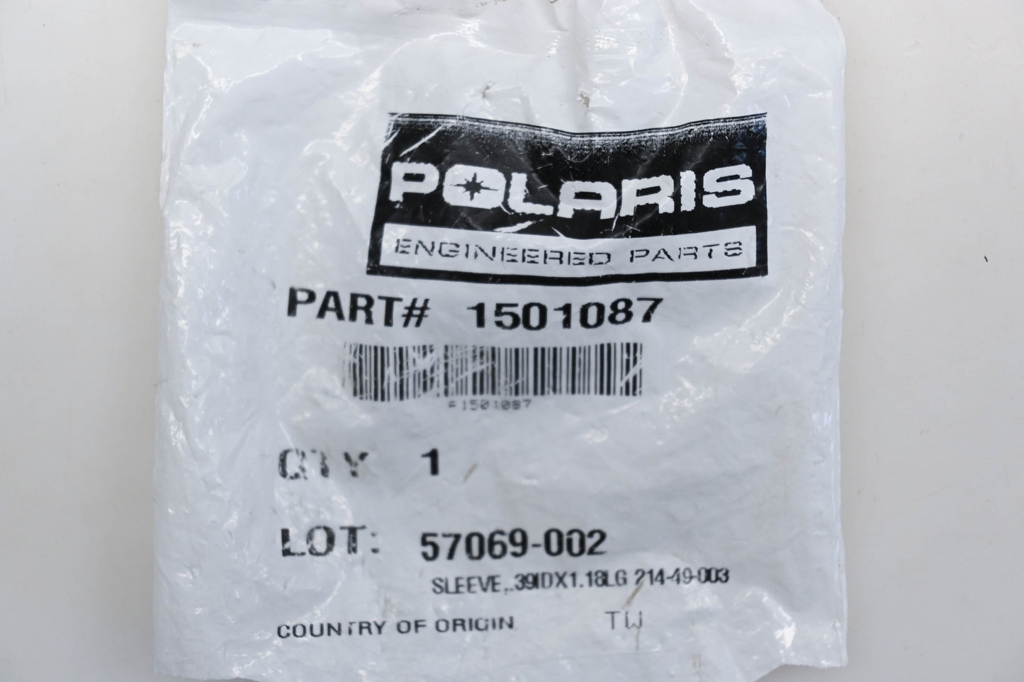 New OEM Polaris 1501087 Sleeve NOS