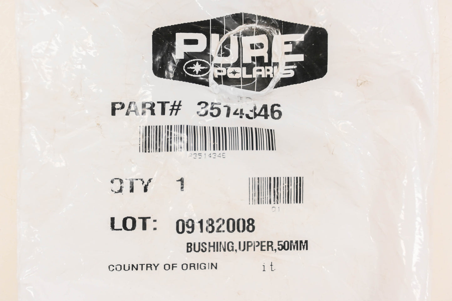 New OEM Polaris 3514346 Upper 50mm Bushing NOS